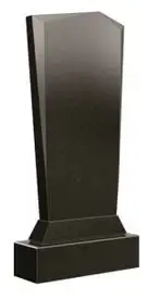 Модель памятника №133 вертикальный, классический, прямоугольный, мужской