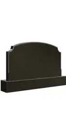 Модель памятника №163 горизонтальный, классический, прямоугольный, мужской